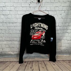 Disney Pixar Lightning McQueen Junior's Graphic Print Shirt